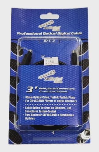 AUDIOPIPE OPTICAL CABLE, Length: 3FT