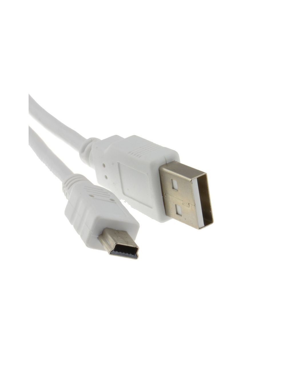 MINI USB CABLE 10FT WHITE NIPPON AMERICA