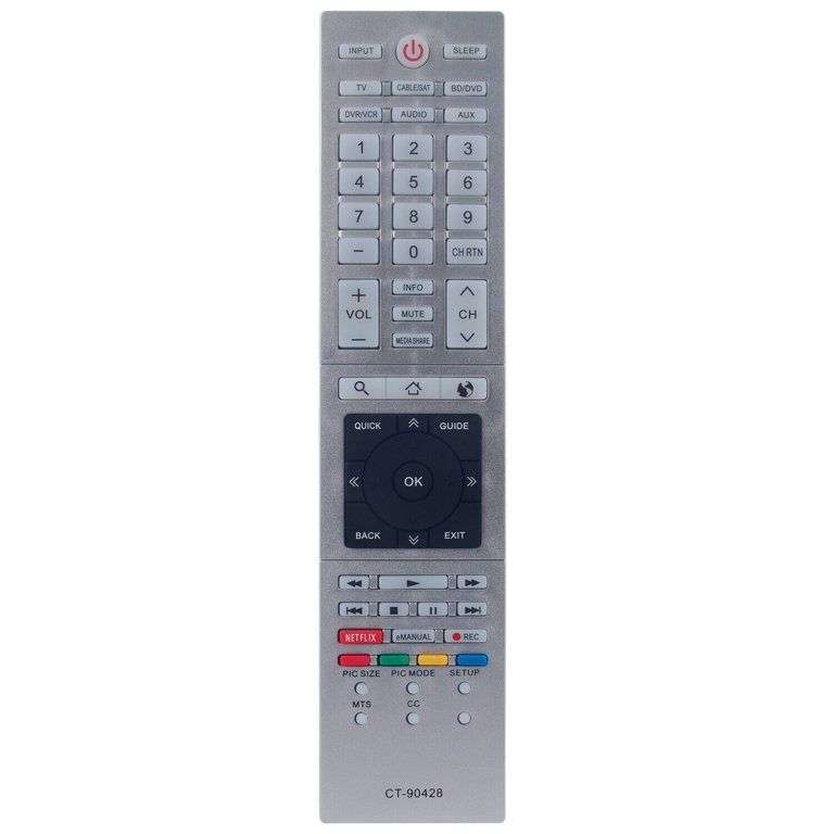TOSHIBA TV REMOTE REPLACEMENT