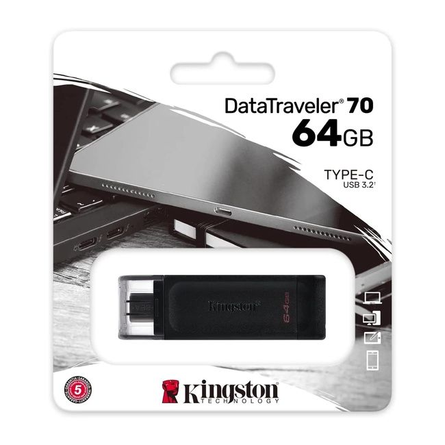 64GB USB C 3.2 FLASH DRIVE KINGSTON