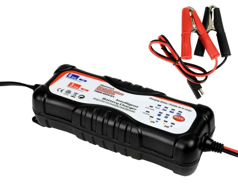 6 AMP 12V/24V INTELLIGENT BATTERY CHARGER