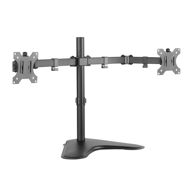DUAL MONITOR DESK MOUNT WITH BASE 13&quot; - 32&quot; ARGOM TECH