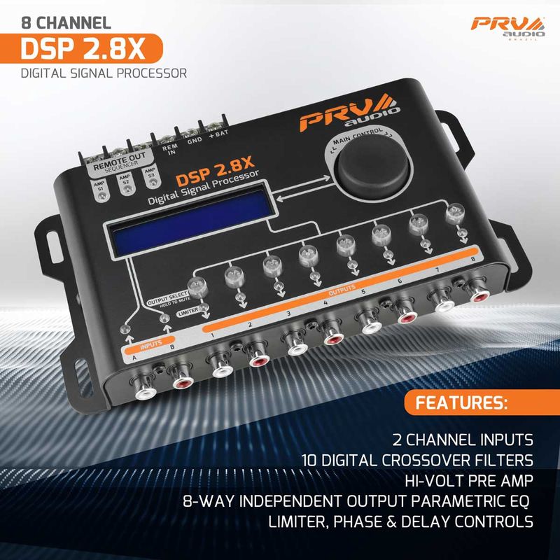 DSP 2.8X 8ch DSP PRV
