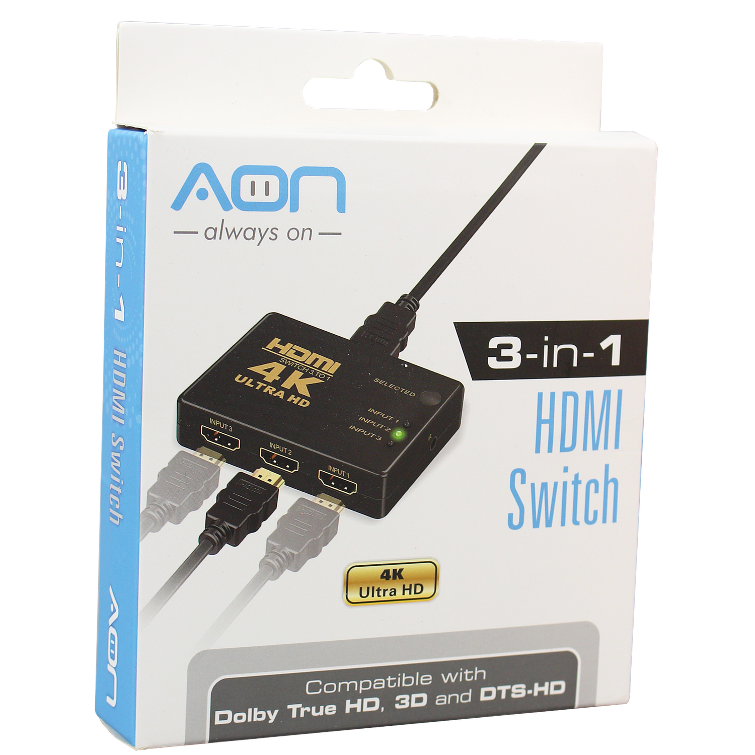 HDMI Switch Box 3 in 1