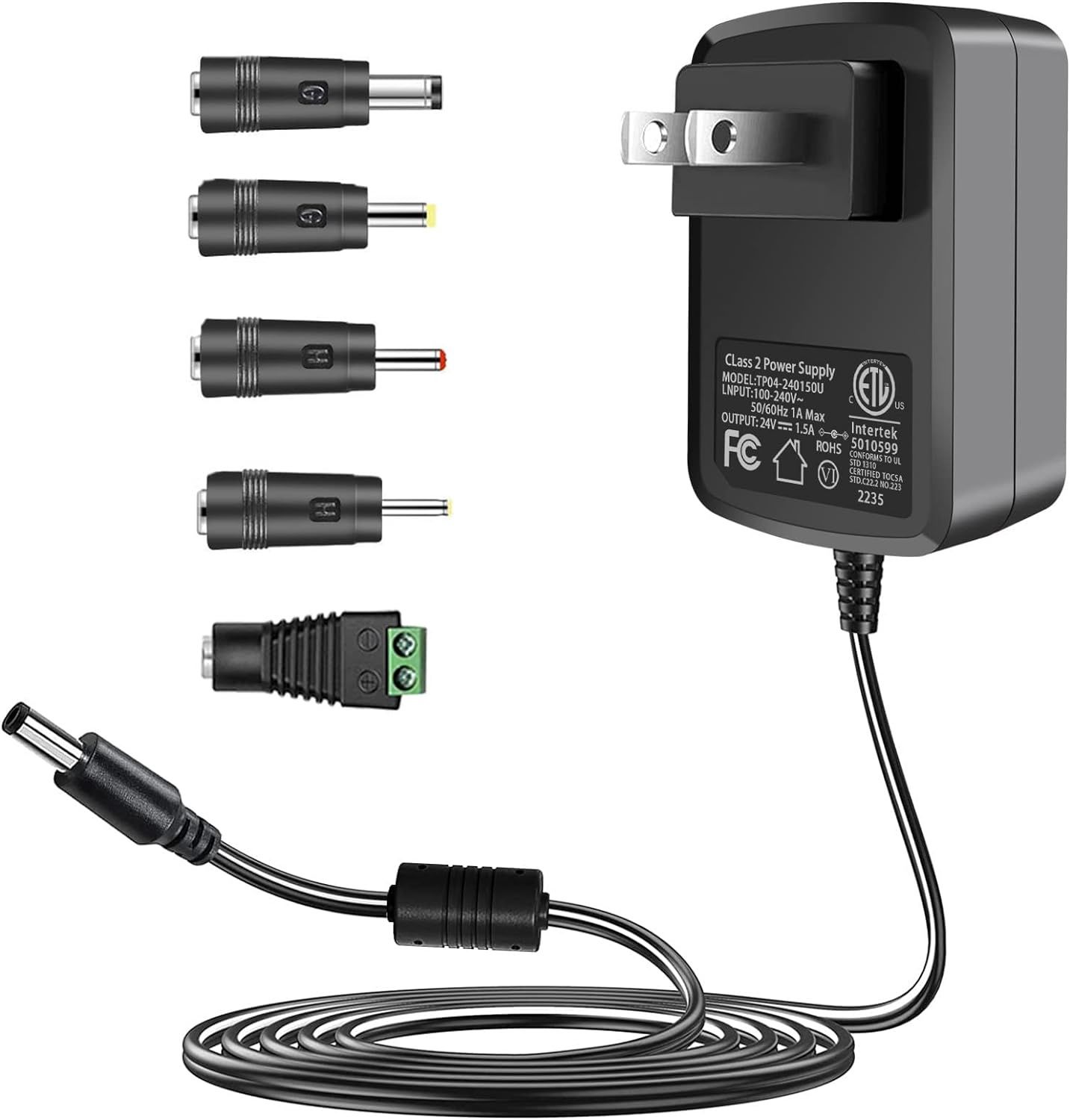24V  DC POWER SUPPLY 1.5 AMP