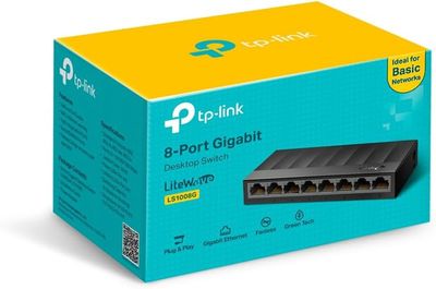 TP-Link Litewave 8 Port Gigabit Ethernet Switch