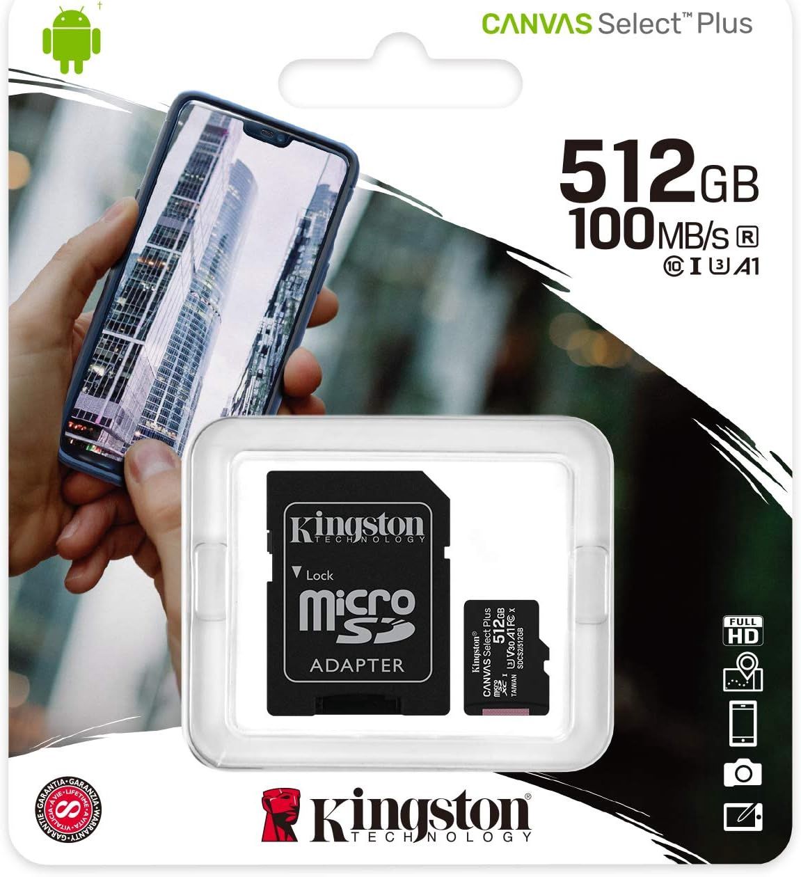 512GB MICRO SD CARD KINGSTON
