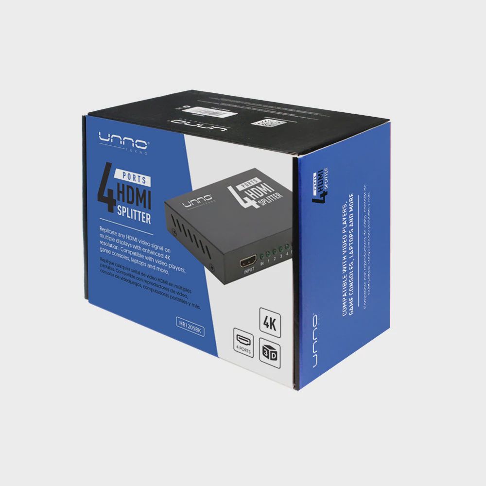 1X4 HDMI SPLITTER UNNO TEKO