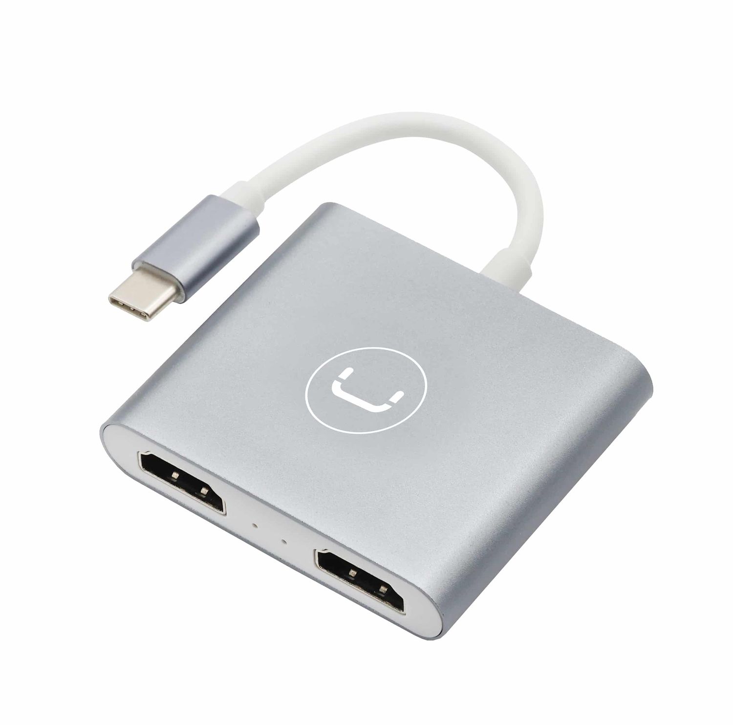 USB C DUAL HDMI ADAPTER UNNO TEKNO