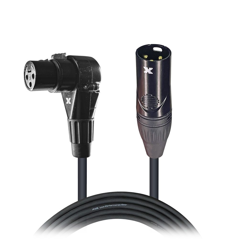 5FT RIGHT ANGLE XLR-M TO XLR-F PROX XC-XLR05FR