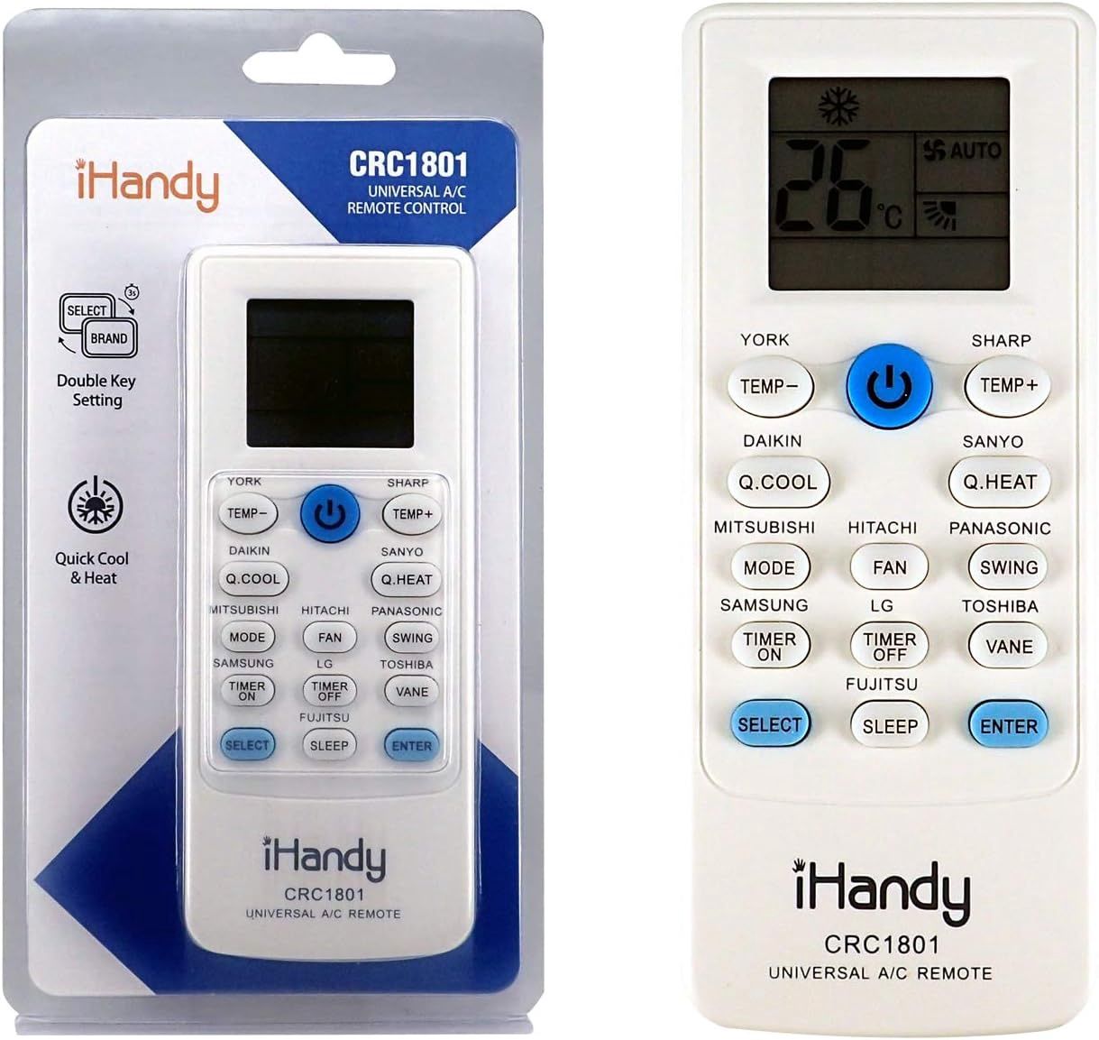 iHANDY UNIVERSAL AC REMOTE