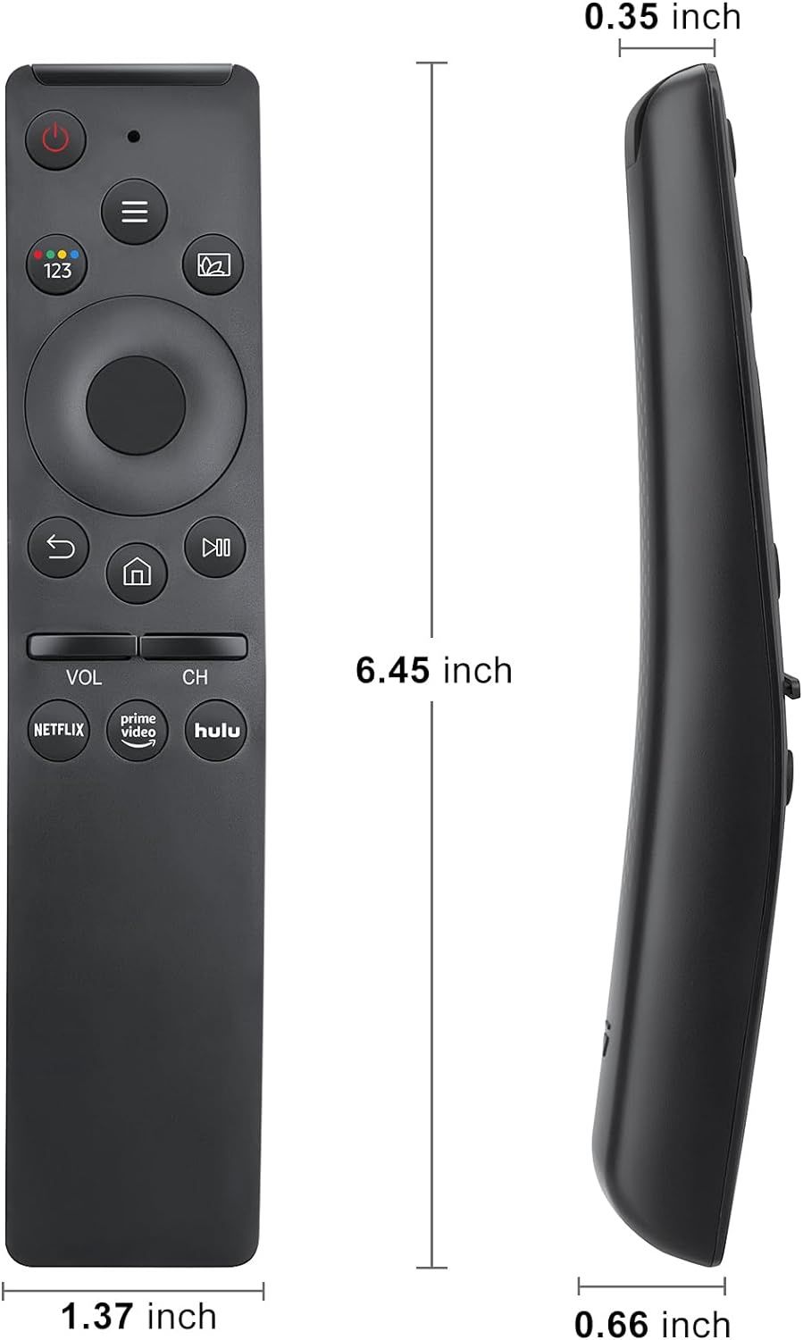 SAMSUNG REPLACEMENT REMOTE NEWER MODEL