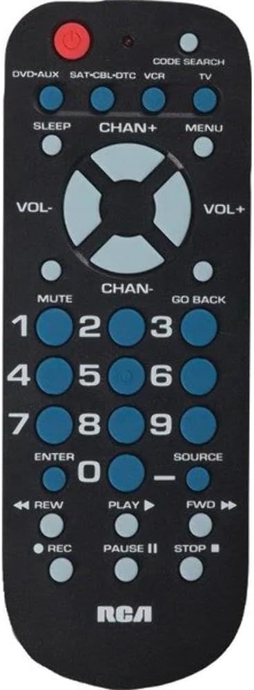 RCA UNIVERSAL REMOTE