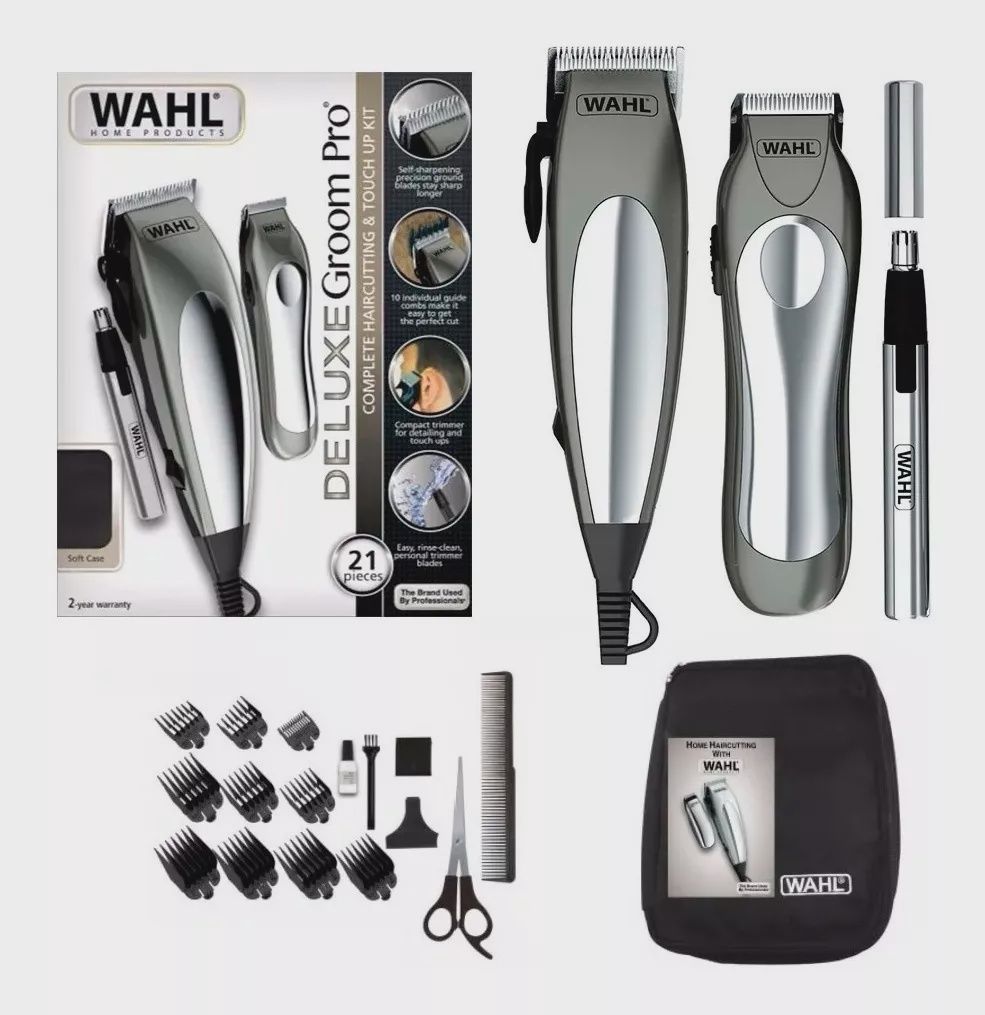 DELUXE GROOM PRO KIT 21 PCS WAHL
