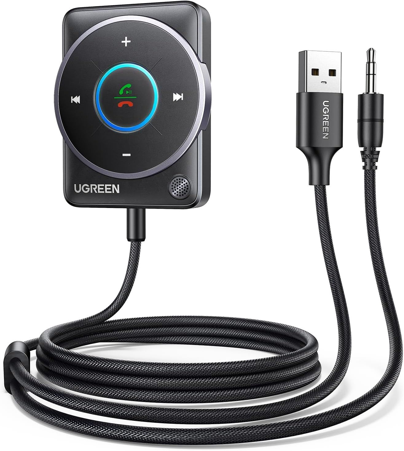 UGREEN BLUETOOTH 5.4 TO AUX ADAPTER WITH CONTROLS