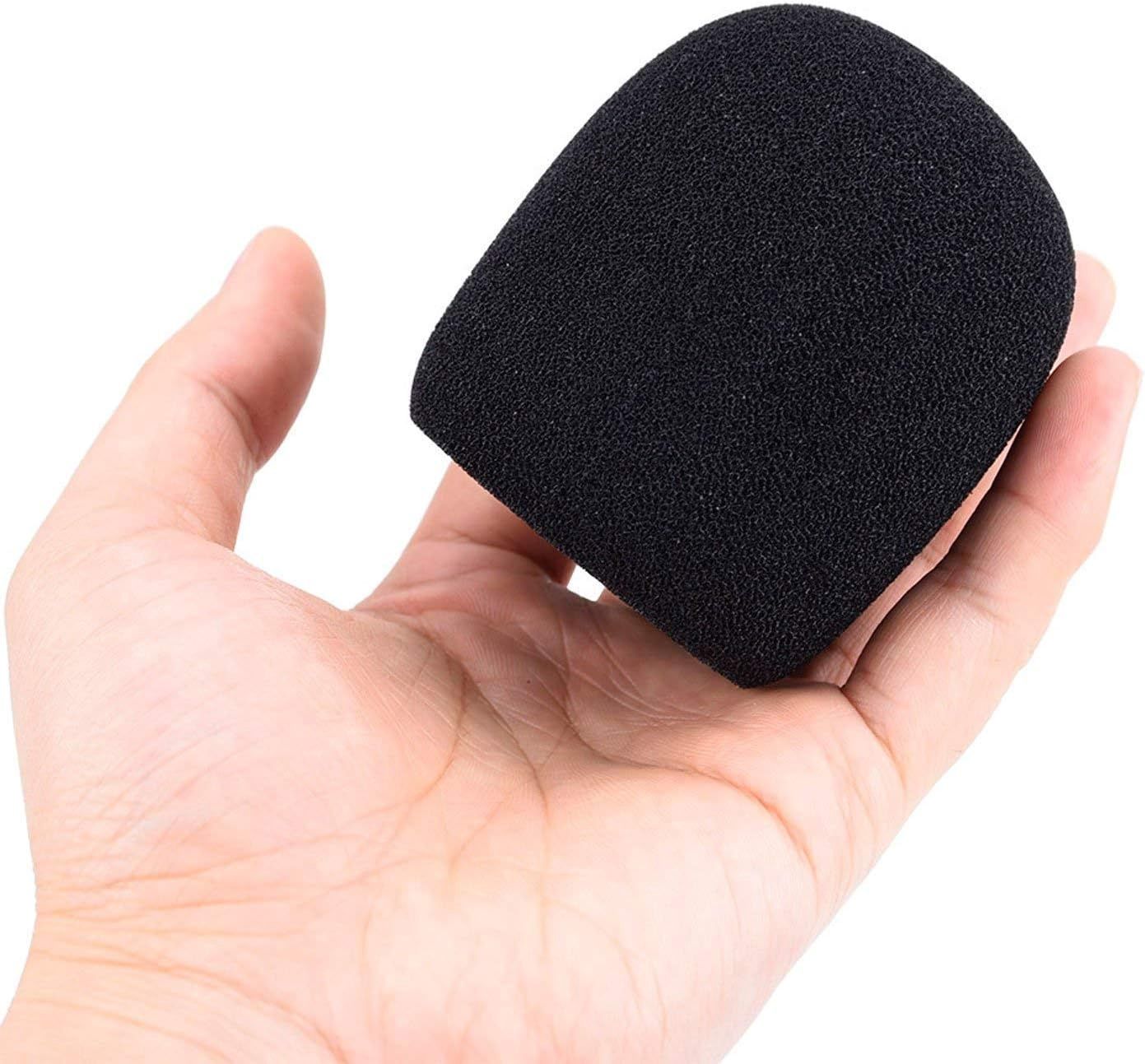 MICROPHONE COVERS BLACK, Amount: SINGLE