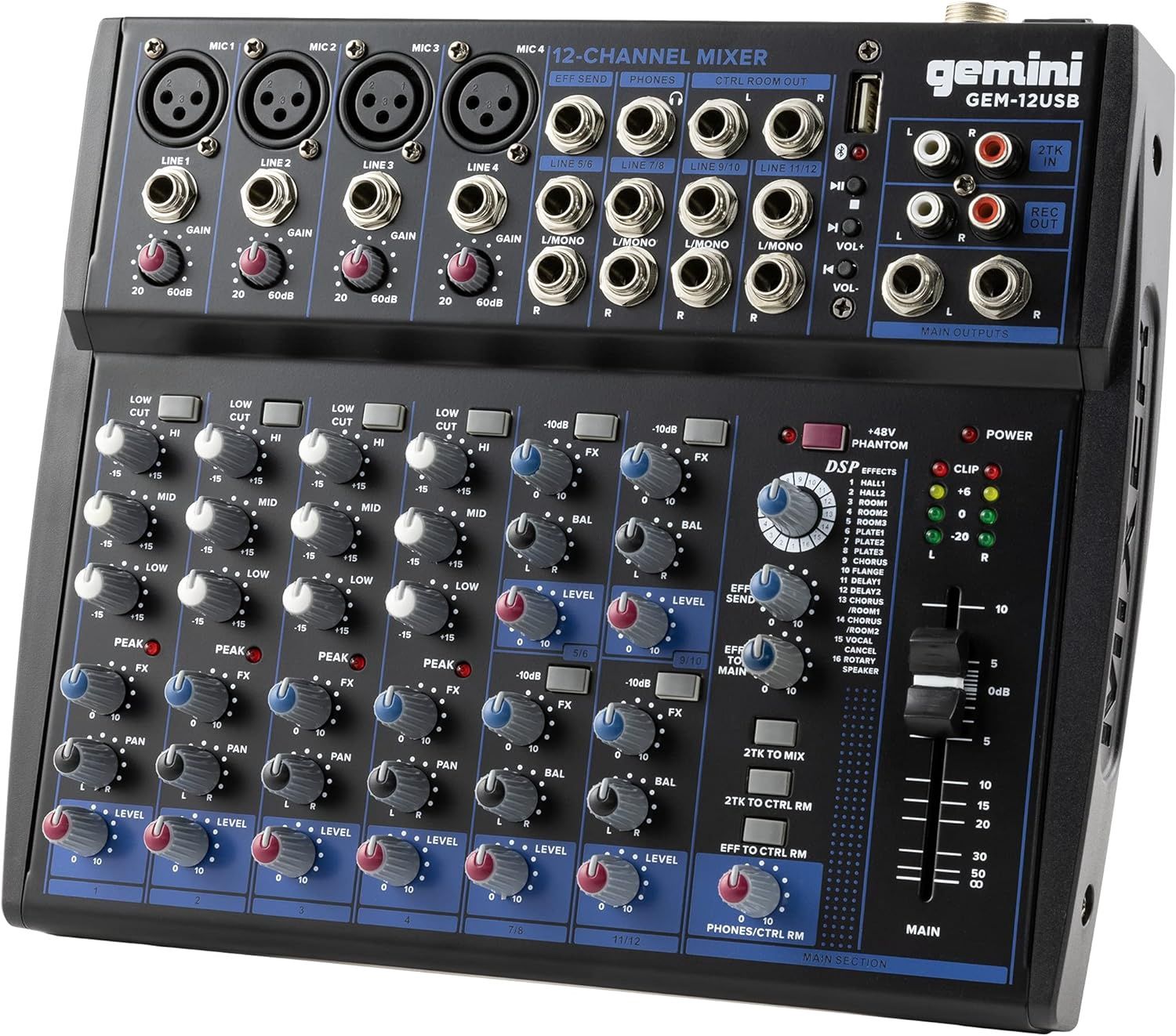 GEM-12USB MIXER