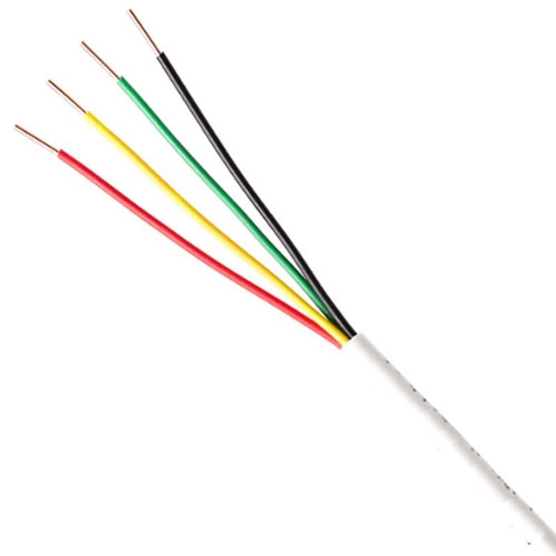 4 CORE WHITE  WIRE 22/4