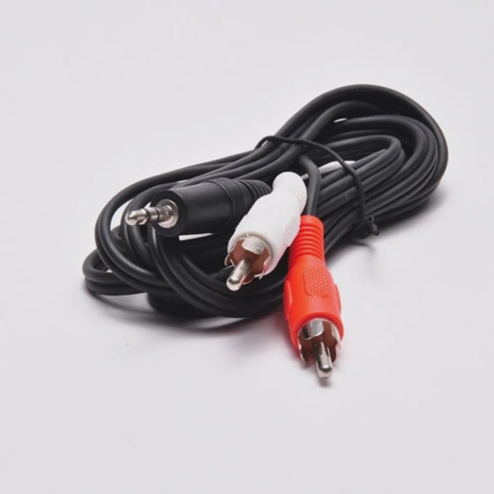 3.5MM TO RCA 6FT AUDIOPIPE