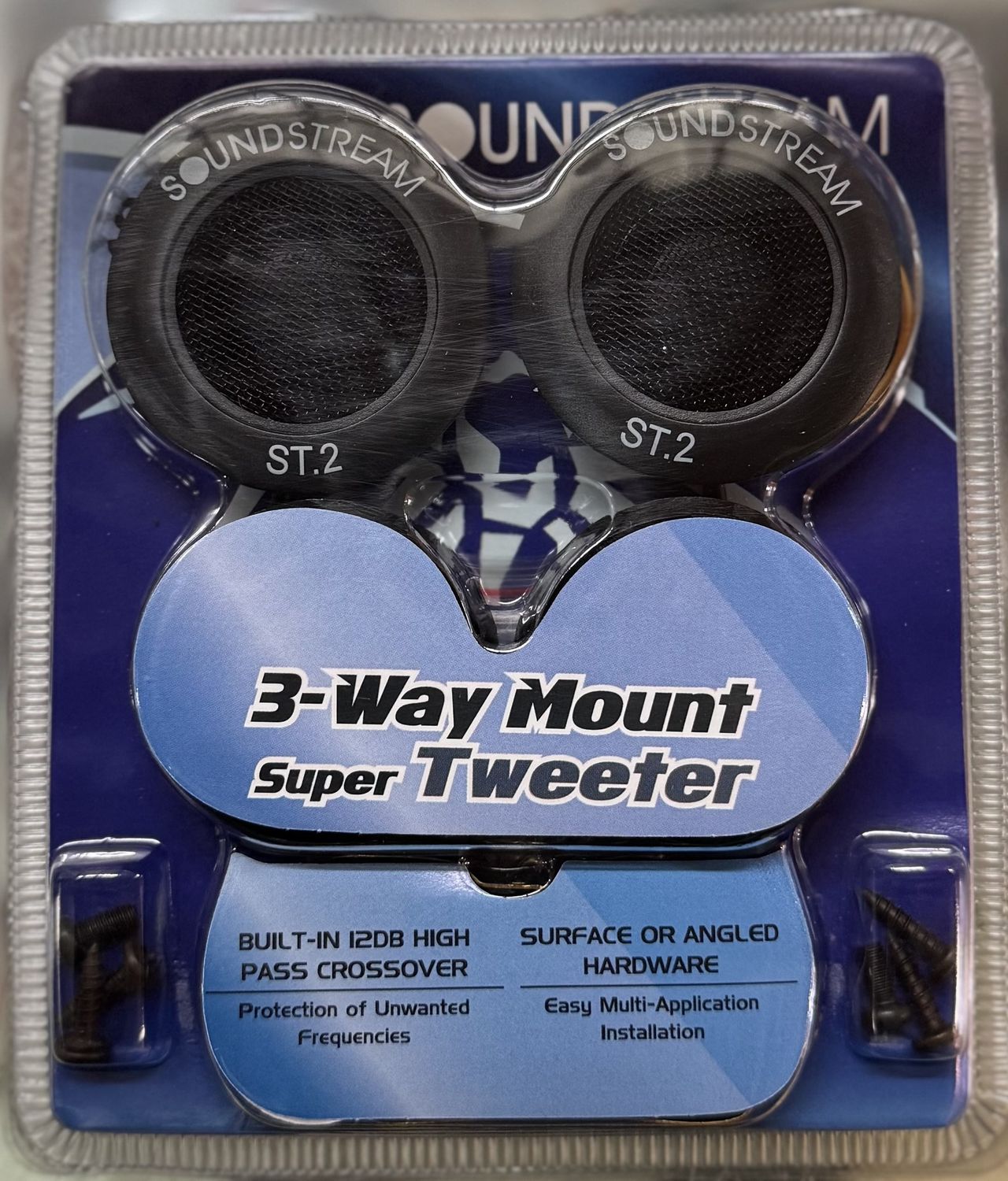 ST.2 SOUNDSTREAM TWEETER FLUSH MOUNT
