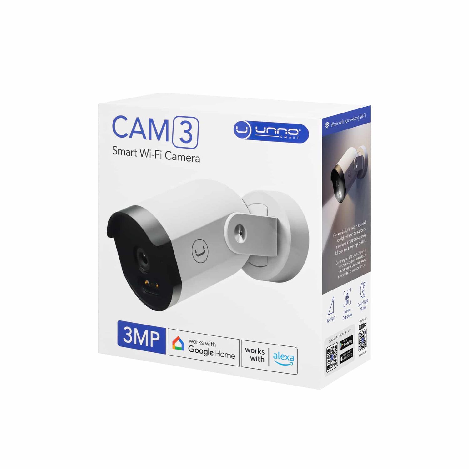 CAM 3 | SMART WIFI OUTDOOR CAMERA  | 3MP