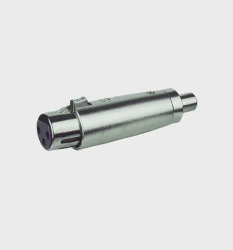 XLR FEMALE- RCA FEMALE ADAPTER