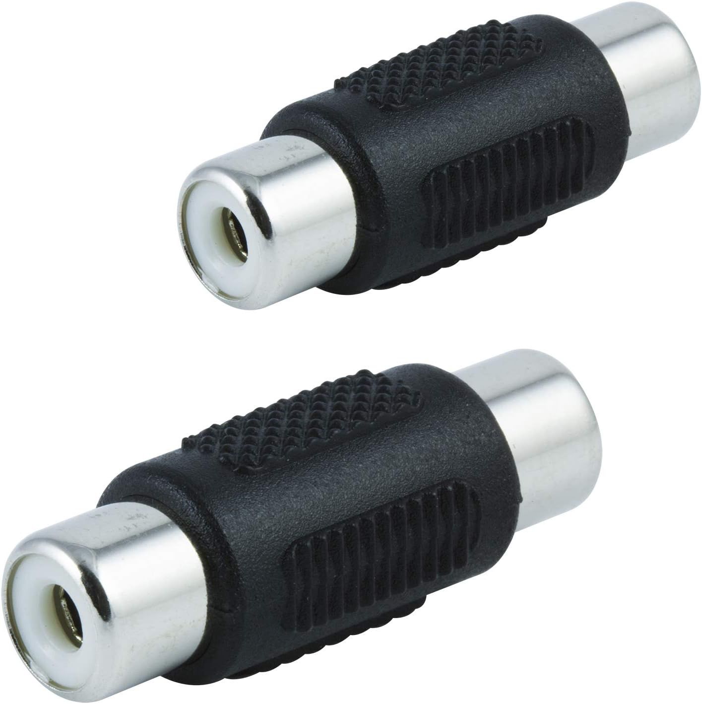 RCA FEMALE-FEMALE CONNECTOR (2 PACK)