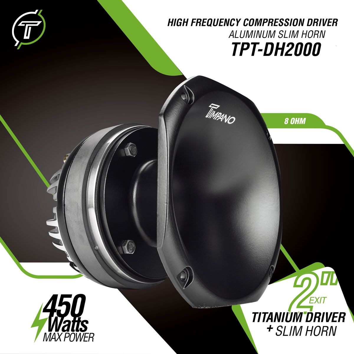 TPT-DH2000 TIMPANO DRIVER 2&quot;