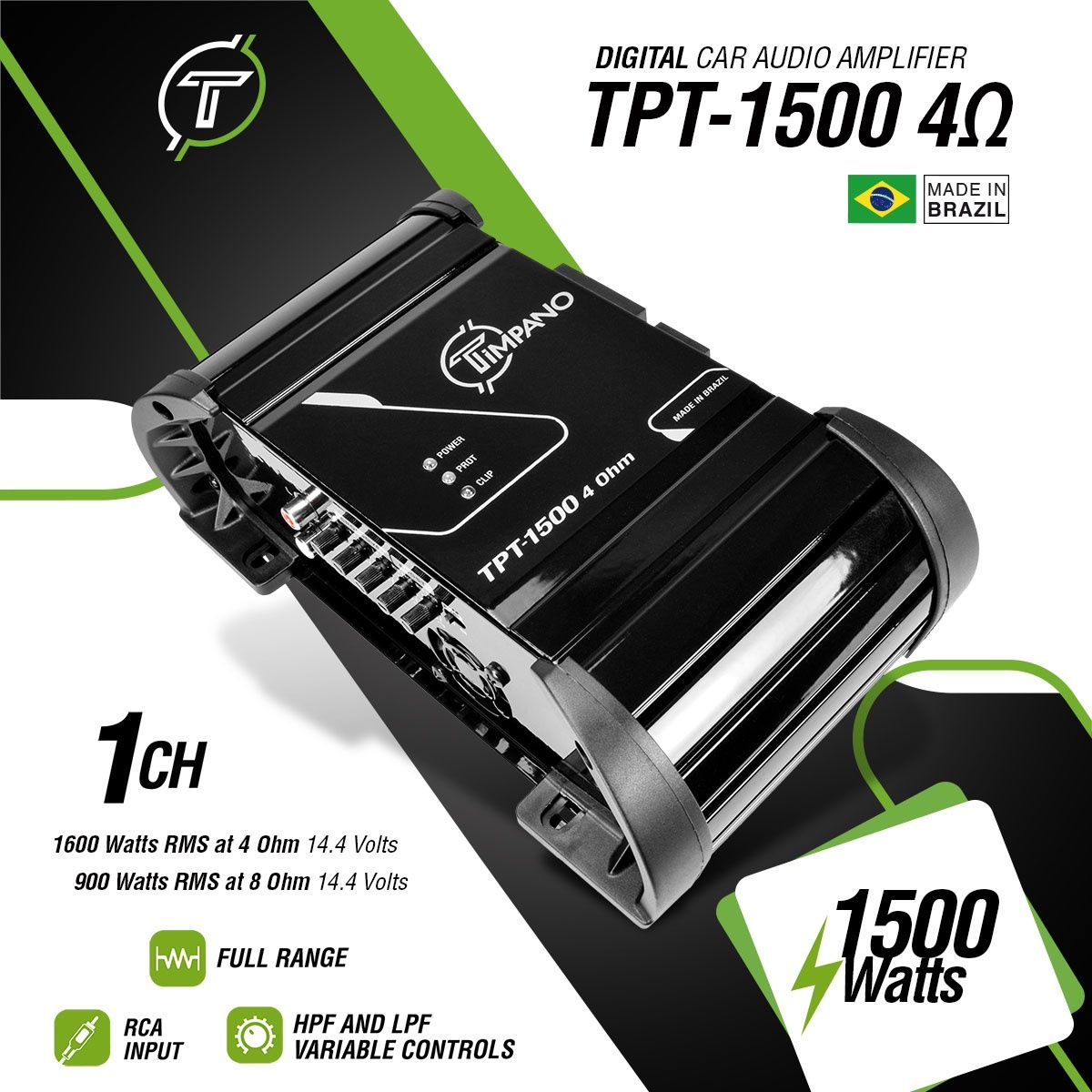 TPT-1500 (4 OHM) TIMPANO