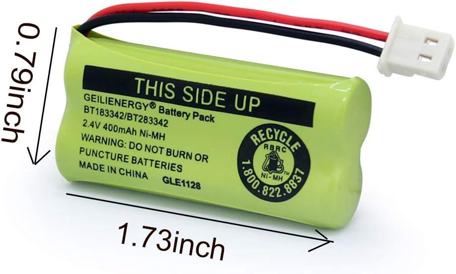 CORDLESS PHONE BATTERY PACK 2.4V 400mAh