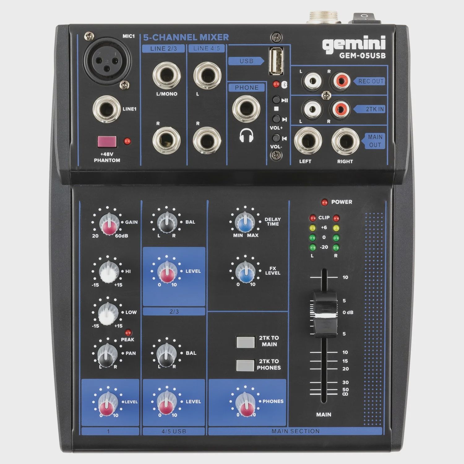 GEM-05USB GEMINI MIXER