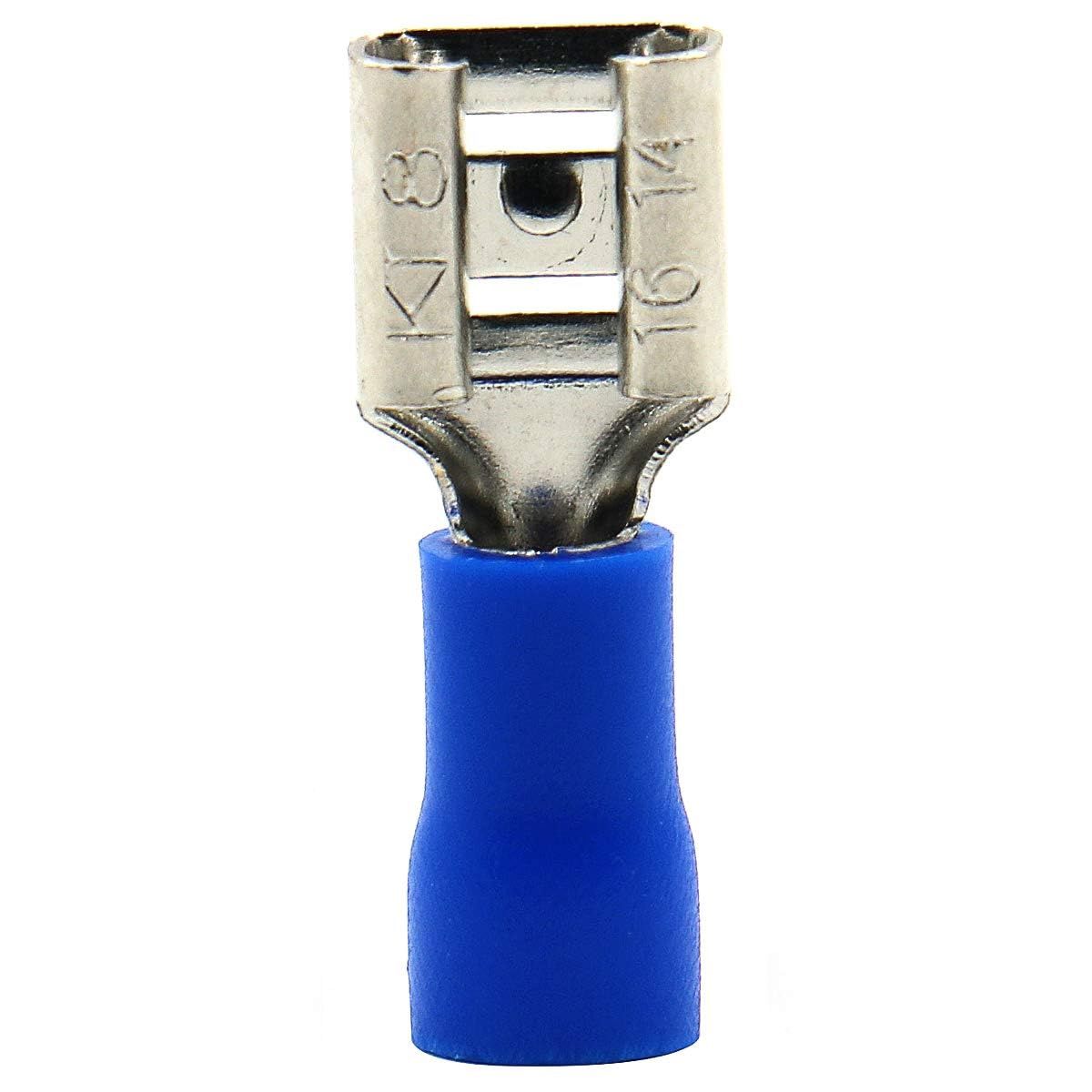 16-14G INSULATED FEMALE QUICK DISCONNECT TERMINAL, Amount: EACH