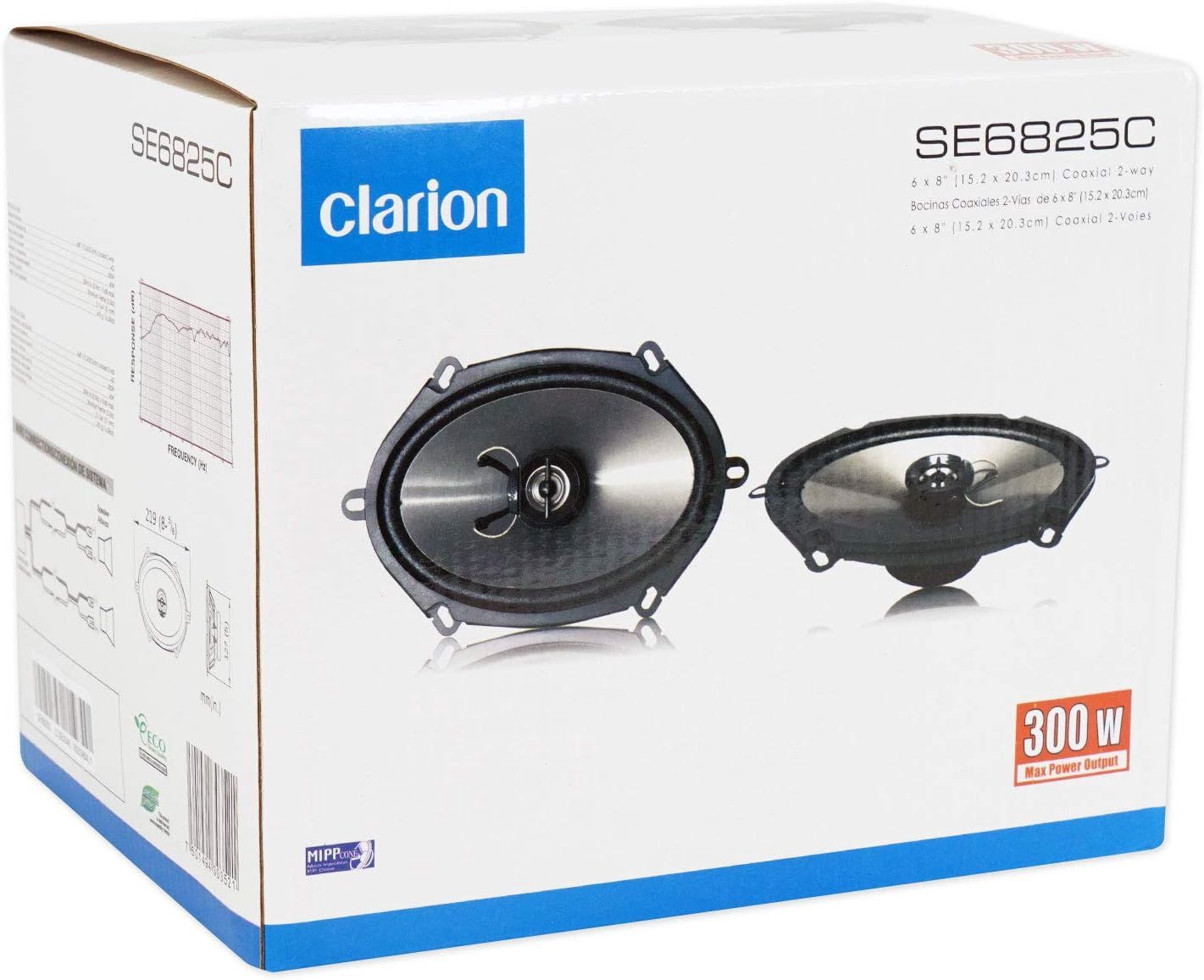 SE6825C CLARION 6x8” 300W