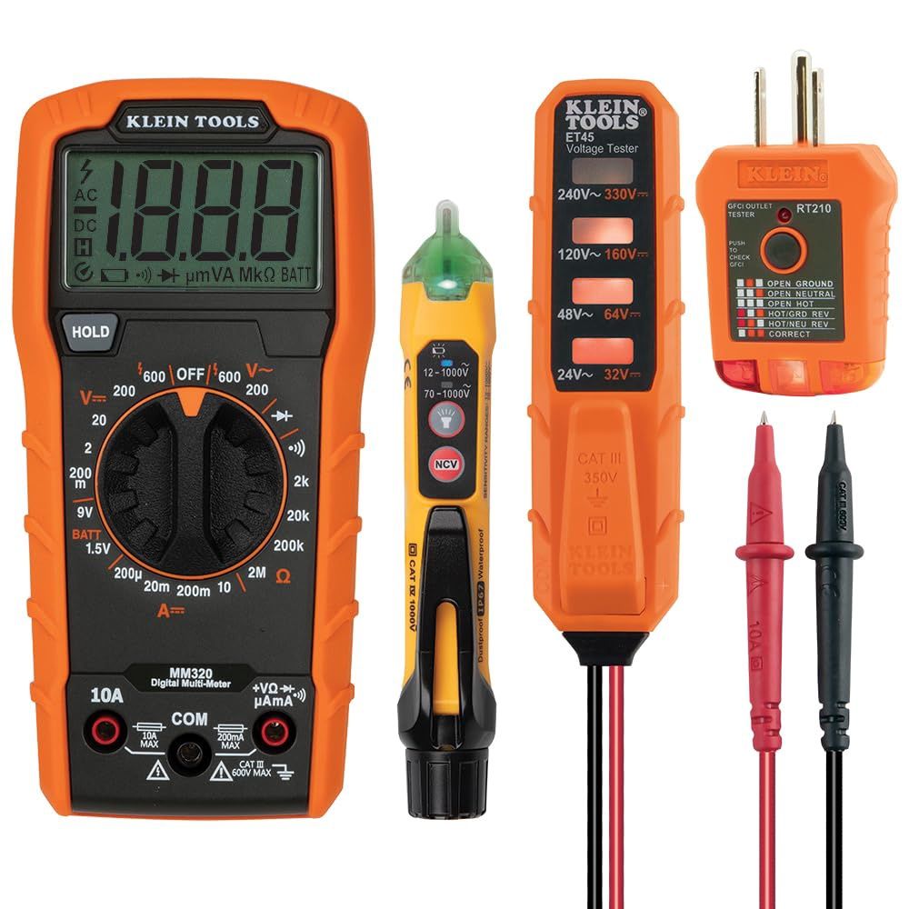 KLEIN TOOLS MM320KIT ELECTRICAL TEST KIT