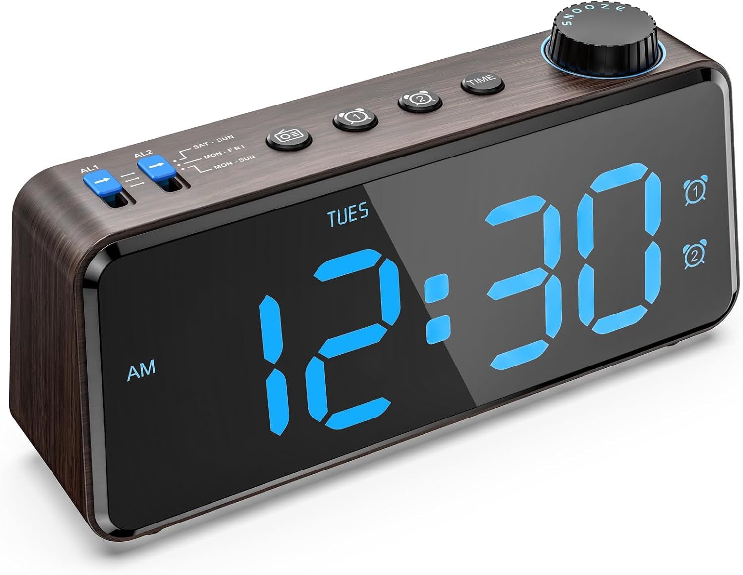 DIGITAL ALARM CLOCK RADIO ANJANK