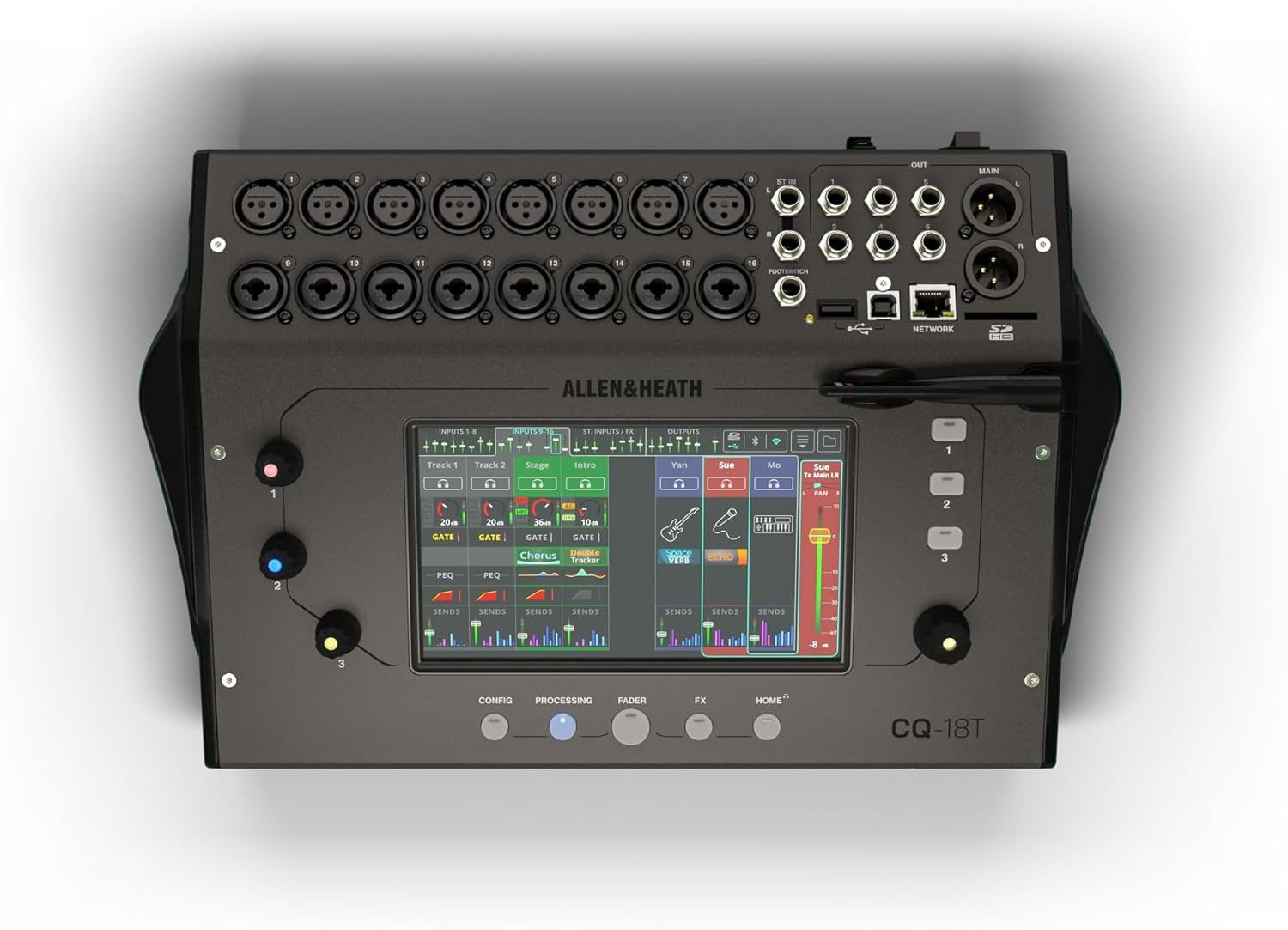 CQ18T ALLEN &amp; HEATH DIGITAL MIXER