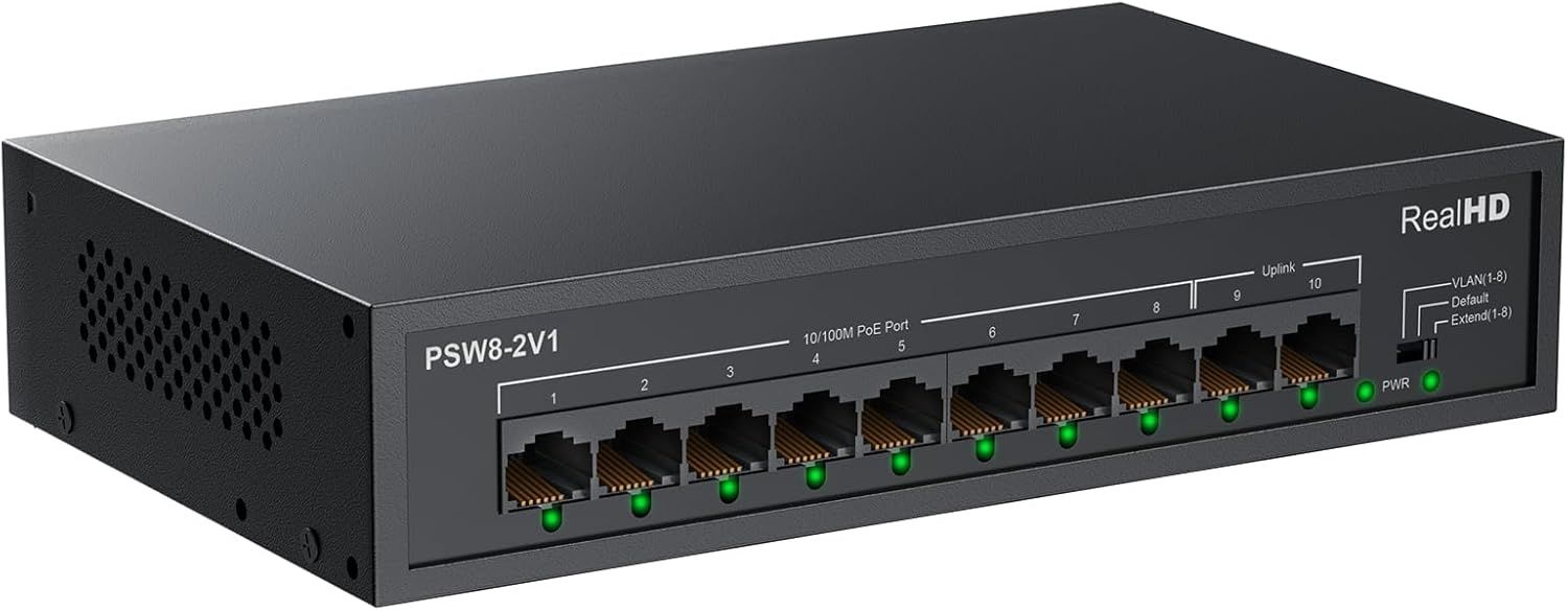 10 PORT POE SWITCH