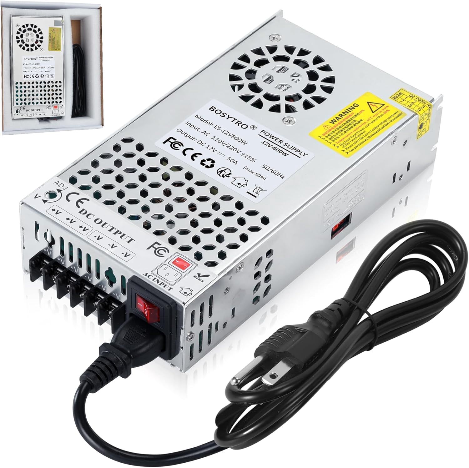 12V 50 AMP POWER SUPPLY