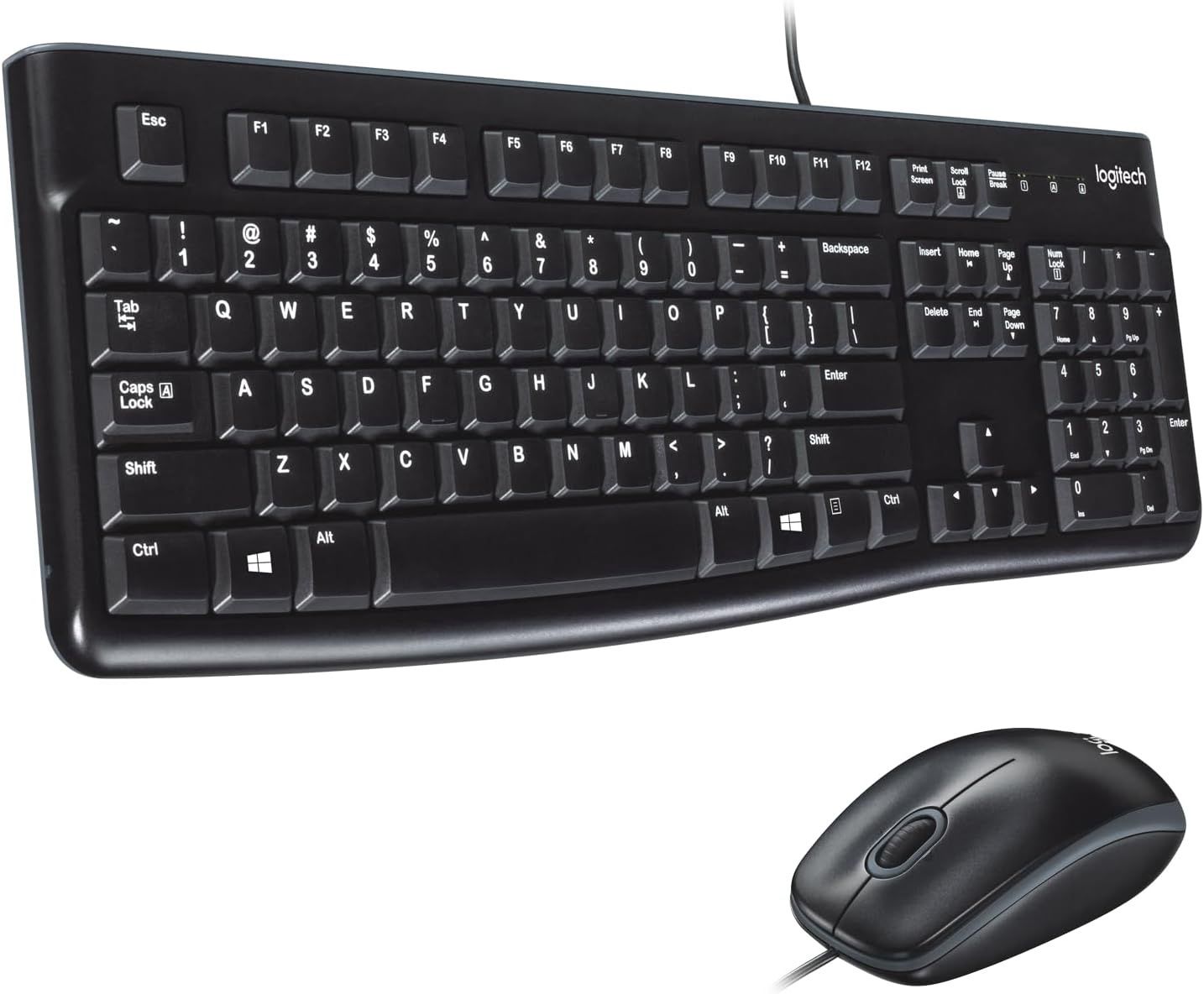 MK120 USB WIRED KEYBOARD AND MOUSE COMBO LOGITECH