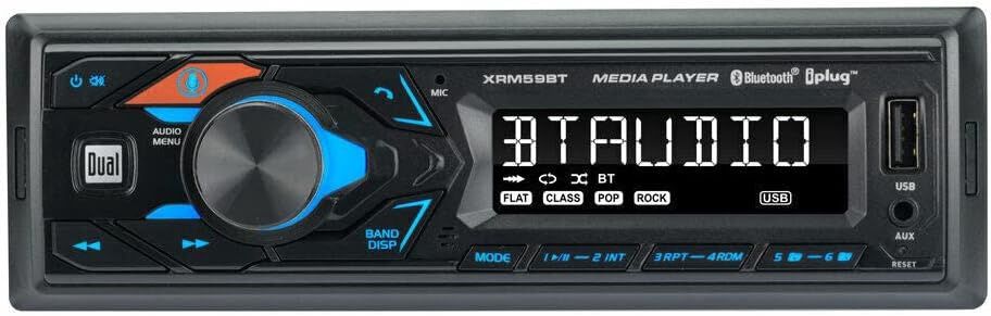 XRM59BT SINGLE DIN MECHLESS DUAL