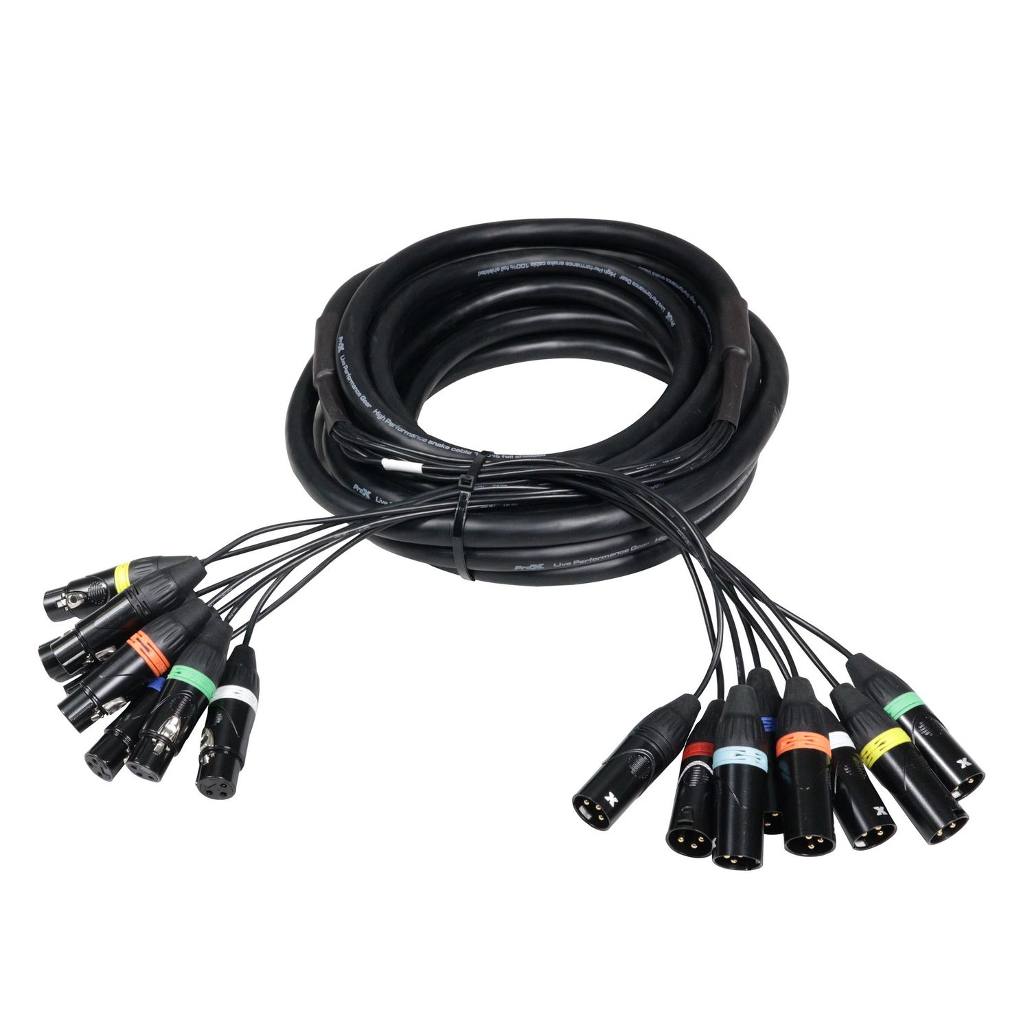 25FT 8CH XLR-F TO XLR-M BALANCED SNAKE PROX