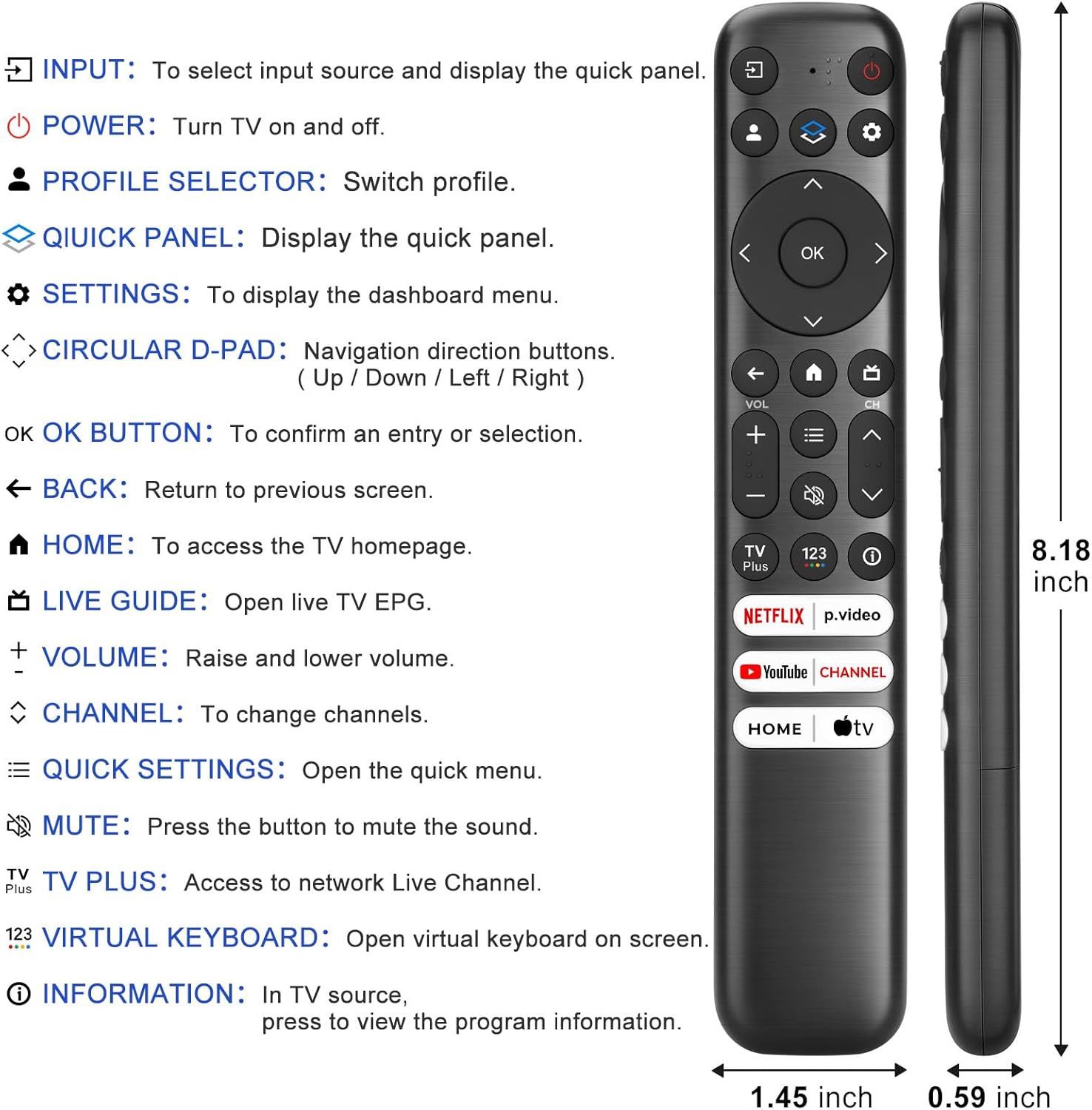 TCL REMOTE