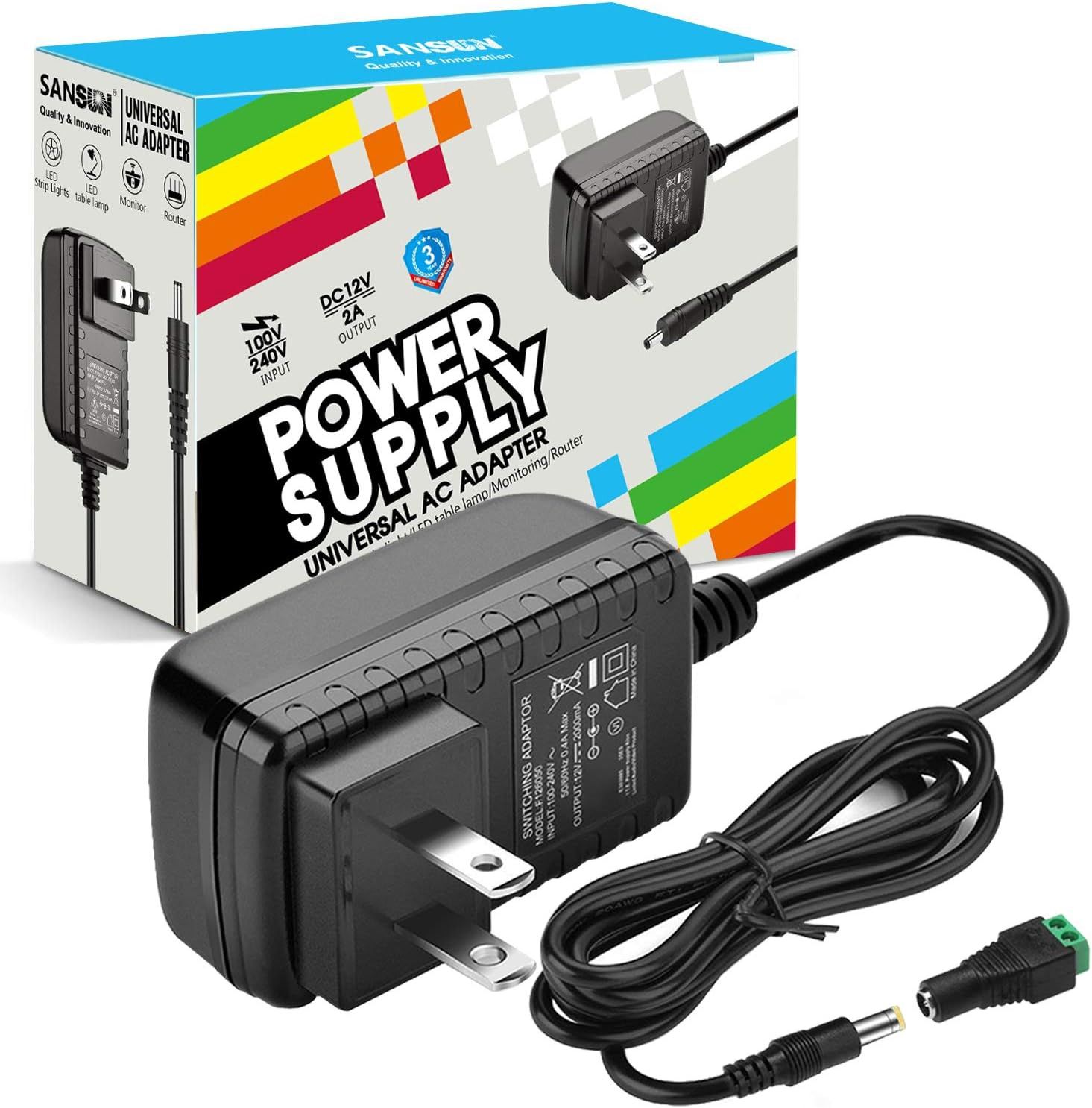 12V 2AMP SANSUN POWER SUPPLY