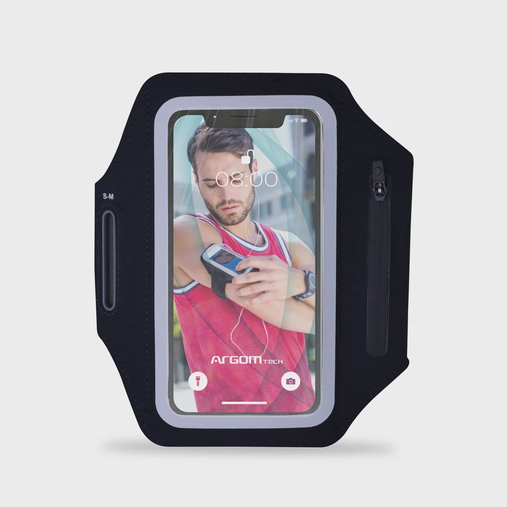 SPORT ARMBAND WITH TOUCH SENSITIVE SCREEN