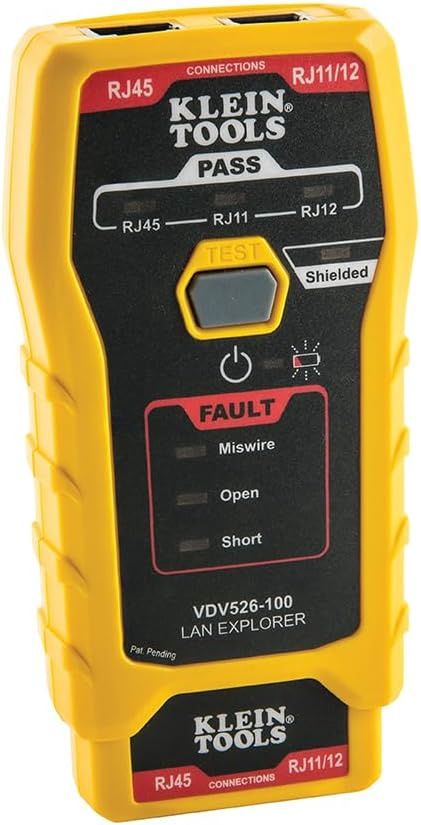 Klein Tools VDV526-100 Network LAN Cable Tester