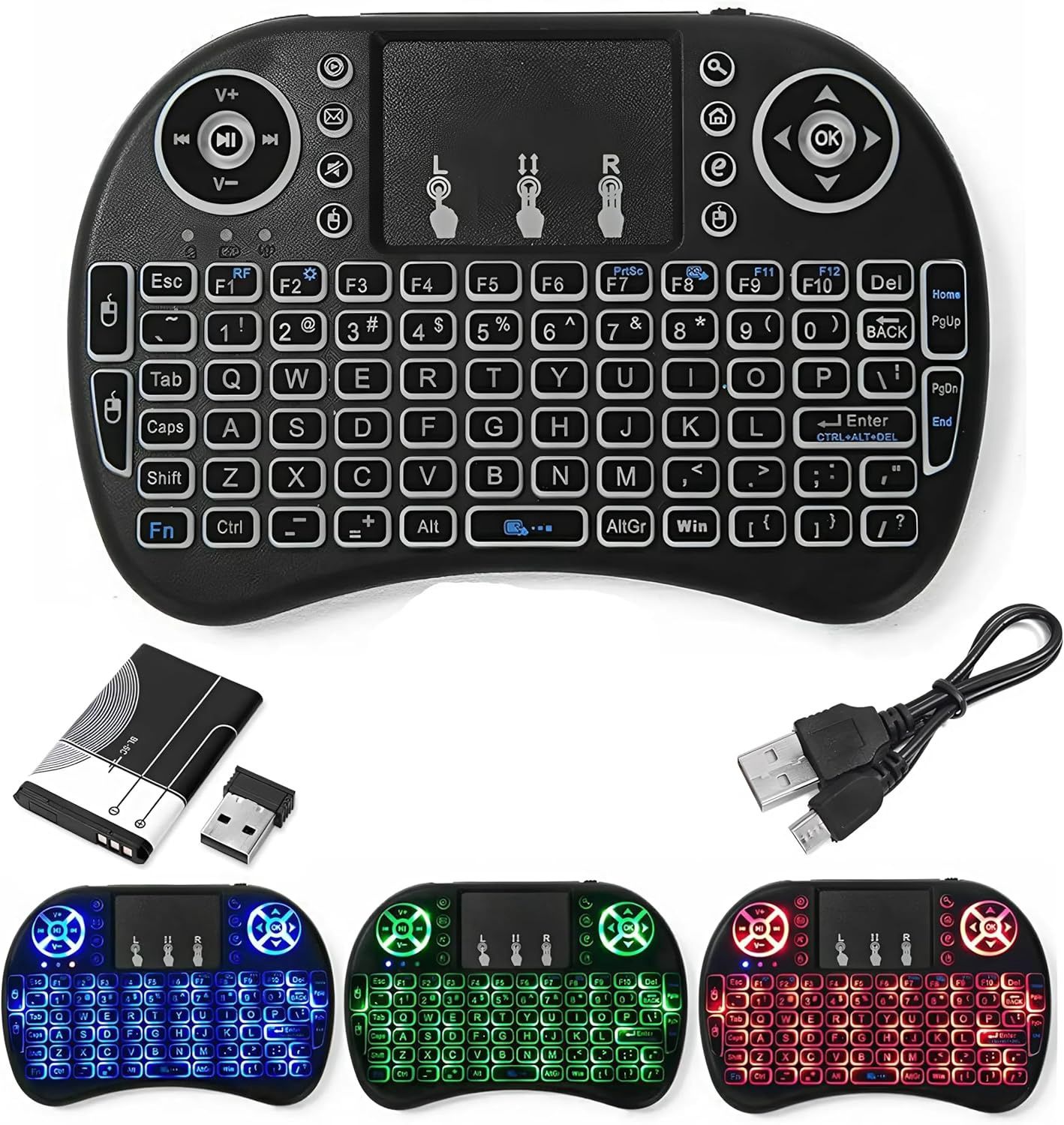 MINI WIRELESS KEYBOARD WITH BACKLIGHT