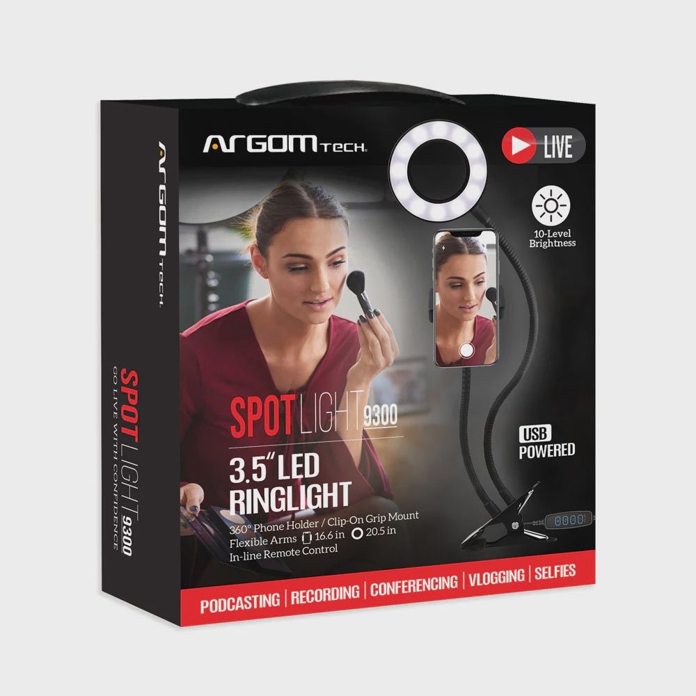 3.5&quot; LED RING LIGHT ARGOM TECH