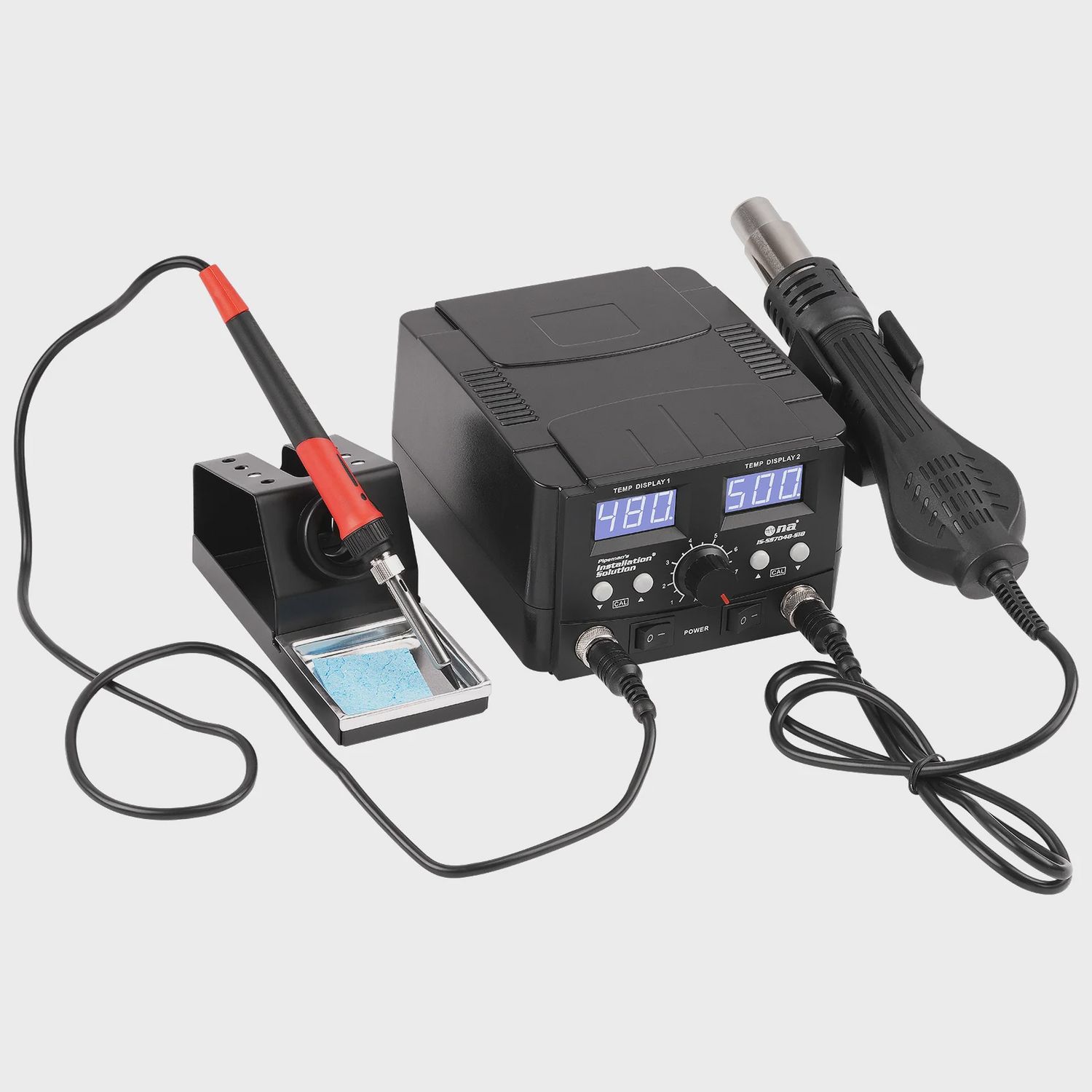 2 in 1 SOLDERING STATION IS-SS7048-SIB INSTALL SOLUTIONS