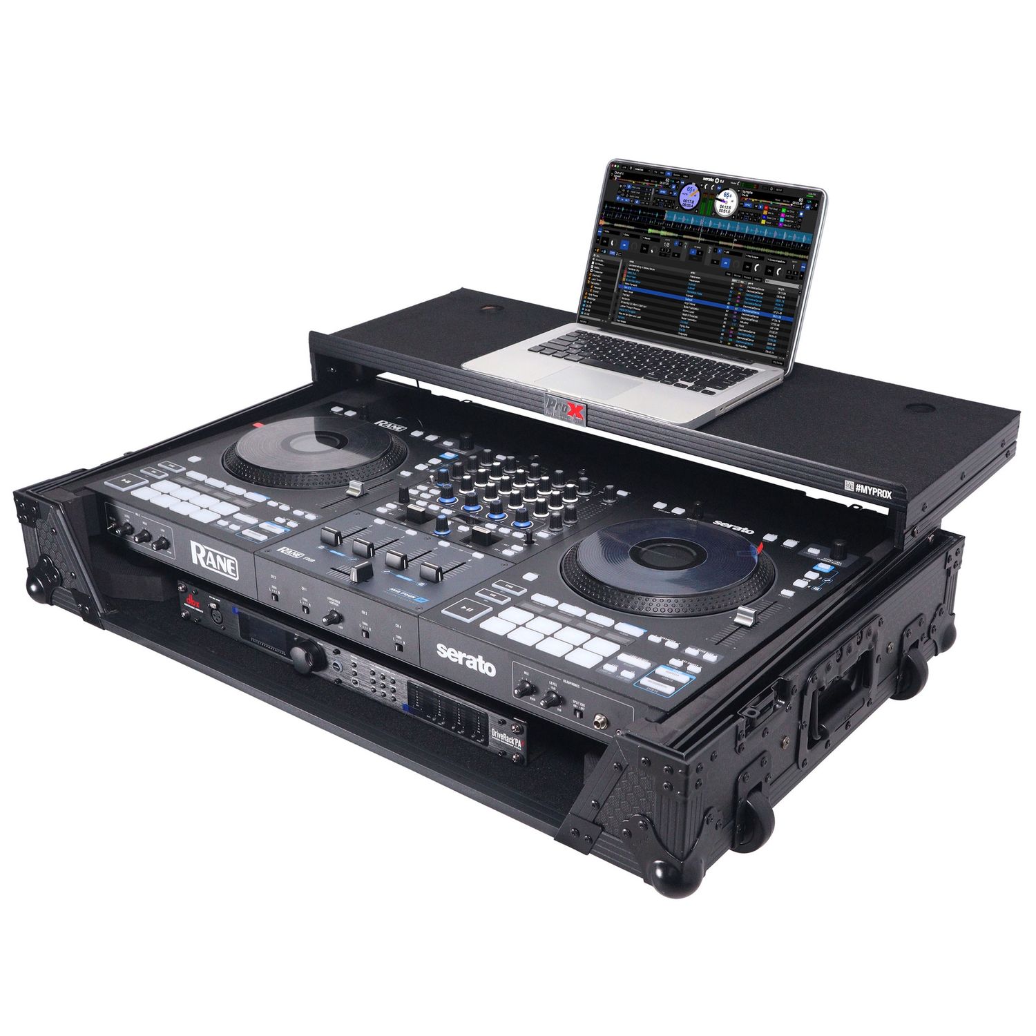 RANE FOUR/PERFORMER FLIGHT CASE WITH RGB LIGHTS PROX