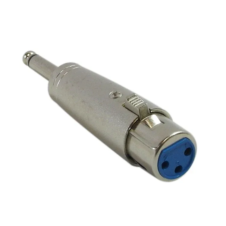 XLR FEMALE TO 1/4 MALE ADAPTER F67